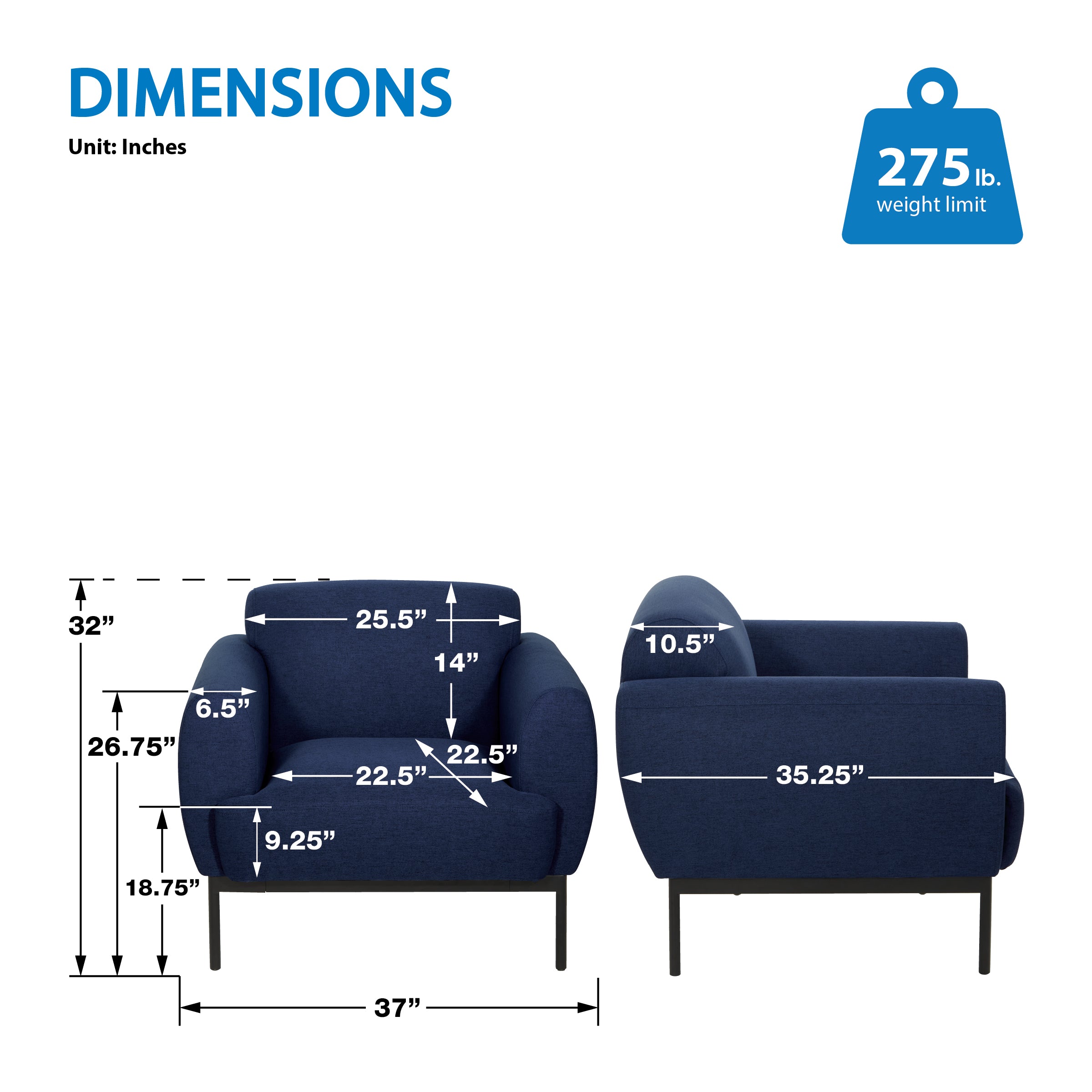 Delta Armchair